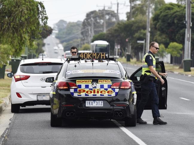 It is risky for drivers travelling at 110km/h to slow down to 40km/h within the space of a few seconds. Picture: Alan Barber