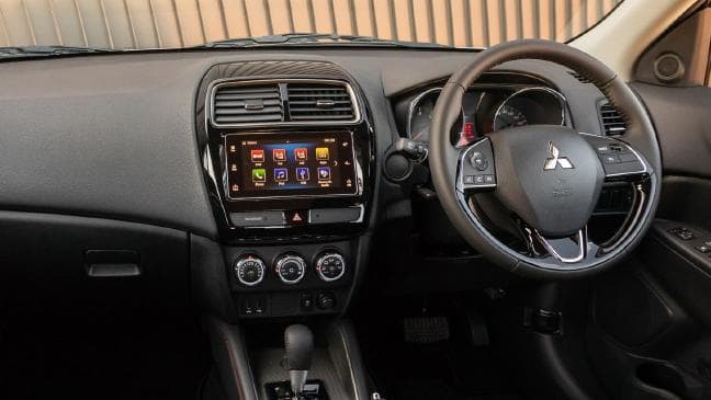 Spartan fit-out: The ASX has a functional interior.