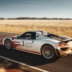 The Porsche 918 Spyder was Porsche’s first major foray into road-going hybrid performance cars.