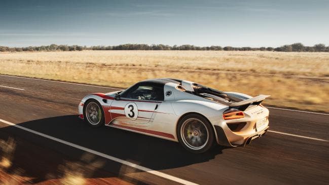 The Porsche 918 Spyder was Porsche’s first major foray into road-going hybrid performance cars.